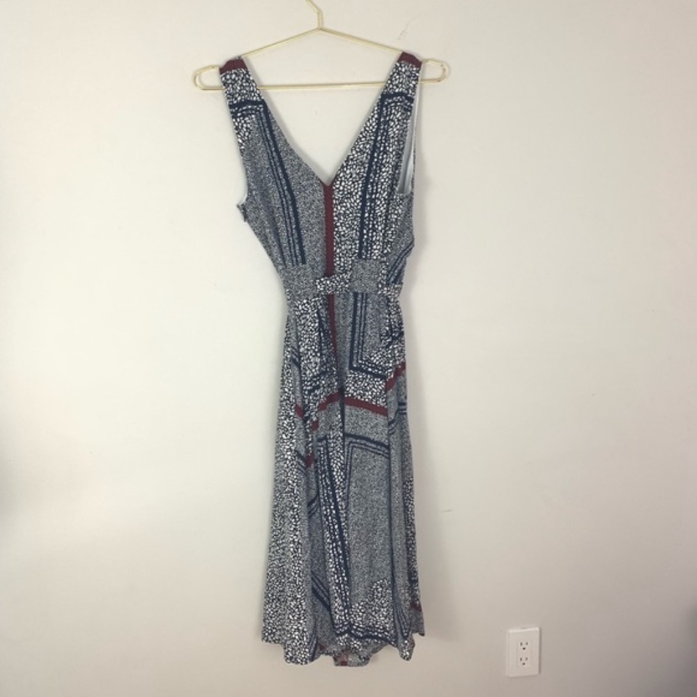 NWT Derek Lam 10 Crosby Silk Midi Wrap Dress 6 - Picture 6 of 8